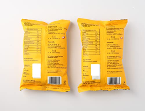 Image of Cafe Coffee day Crunchy Chips ready to eat| Favaroite Snacks (Pack of 6, Banana Chips)