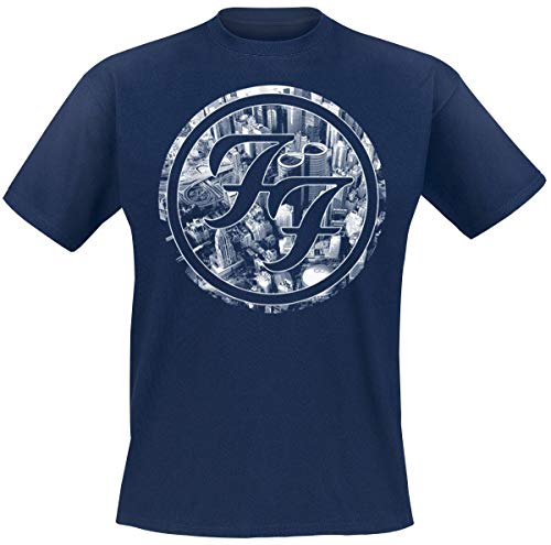 Foo Fighters Sonic Highways - City Circles Camiseta Azul M