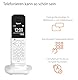 Gigaset CL390 - Schnurloses Design DECT-Telefon - Freisprechfunktion- 2 Akustik-Profile, Grafik Display, leichte Bedienung mit intuitiver Menüführung, inkl Basisstation Box 90, weiß [Deutsche Version]