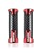 Produktbild SXXJVES Motorradgriffe Für Zontes Shengshi 310R 310X 310V 310 t2 G1 125 U1 U 155 ZT 125 T310 350E 350 Grip Hand Bar Griffe 1 Paar Motorrad Lenker Motorrad Lenkergriffe(Red Zontes)