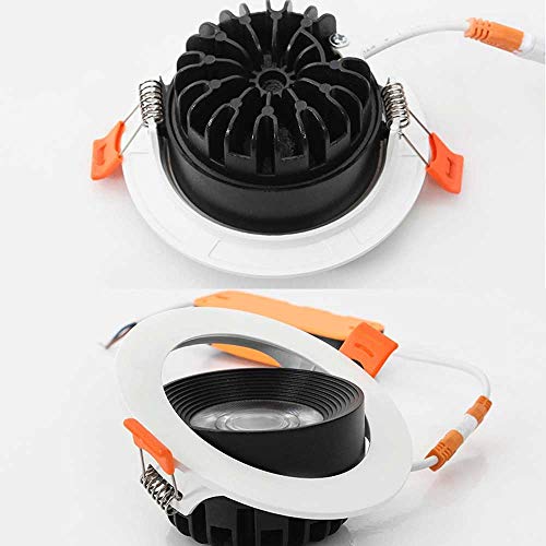 Downlight encastré LED 5W-18W orientable COB pour plafond - 7