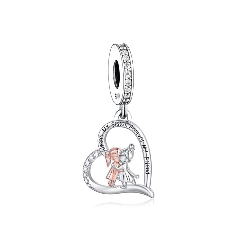 Always My Sister Forever My Friend Love You Heart Big Little Char...