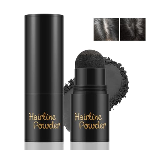 Boobeen de finition pour racines de cheveux en stick，poudre pour cheveux clairsemés et dissimuler instantanément la perte de cheveux, poudre pour hommes et femmes