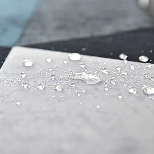Nappe imperméable lavable tissu décoration table ronde fête