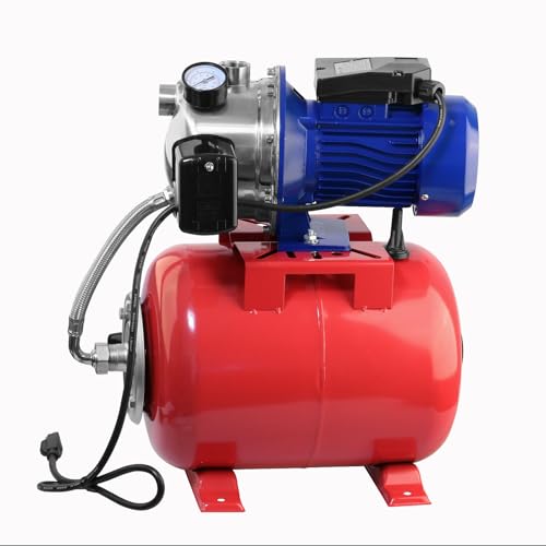 Rioflybee 1.5 HP Shallow Well Pump with Pressure Tank