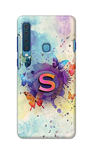 Image of PRINTFIDAA� Printed Hard Back Cover Case for Samsung Galaxy A9 2018 Back Cover (Alphabet S) -2808