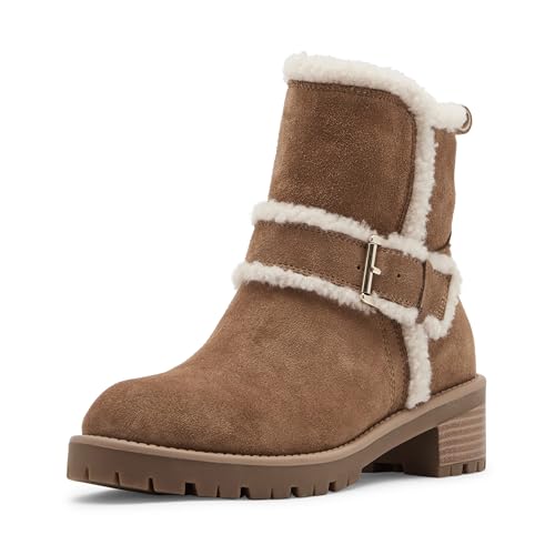 Blondo Waterproof Women's Margo Ankle Boot, Tan Suede, 10