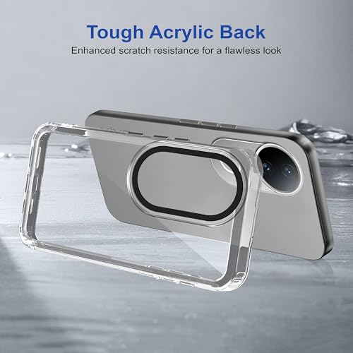 Image of Zapcase Back Case Cover for Vivo V50e 5G | Compatible for Vivo V50e 5G Back Cover | Case Cover with Camera Protection | (TPU + PC | Transparent)