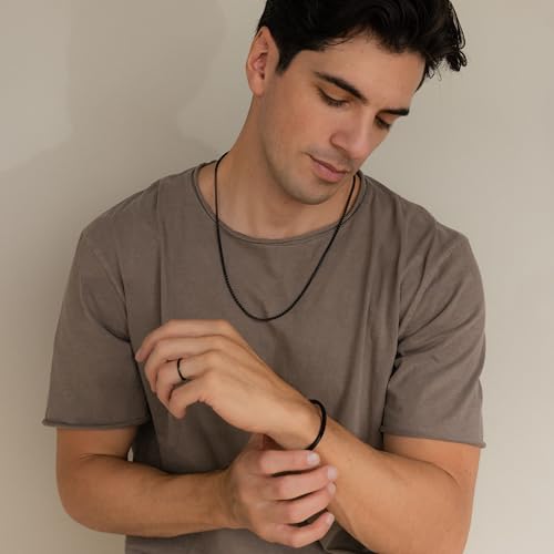 HZMAN 2-6mm Rolo Chain for Men Women Stainless Steel Men's Chain Necklace Round Box Link Chain Necklace 16-30 Inch3