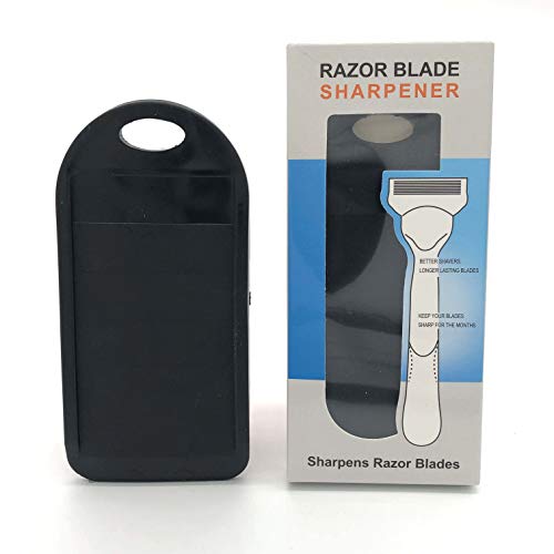 Tianwei Razor Care| Razor Blade Sharpener | Razor sharpener | Razor Cleaner for Keep Blade Sharp and clean and Extend Blade Life (Black)