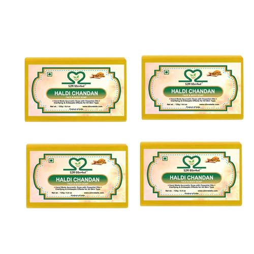 Image of Chandan Haldi Soap (4 x 125 g)