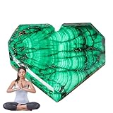 ➢ Réduit la tension : exploitant les propriétés uniques de la malachite, ce cristal favorise non seulement les connexions profondes en améliorant la puissance et en soulageant les tensions, mais favorise également la santé cardiaque et pulmonaire robuste, apaisant les irritations et ouvrant le cœur.