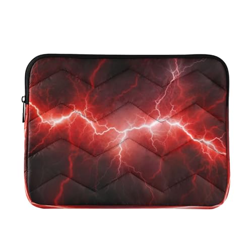 Funda para portátil rojo para laptops 13-14 pulgadas miniatura 1
