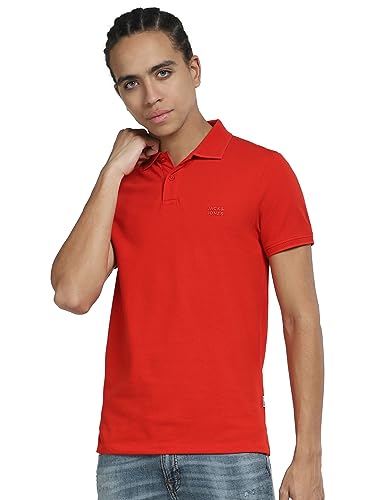 Image of Jack & Jones Men Cotton Slim Fit T-Shirt
