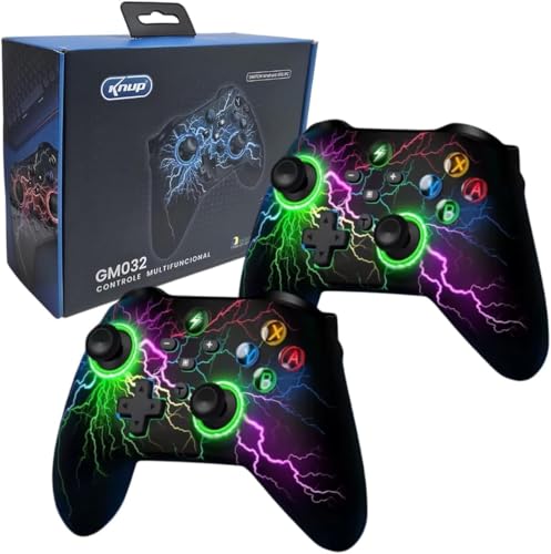 Controle sem fio DualSense Midnight Black para PS5: Análise Completa 4 Combo kit com 2 Controle Gamepad Joystick Com Bluetooth Wireless ...