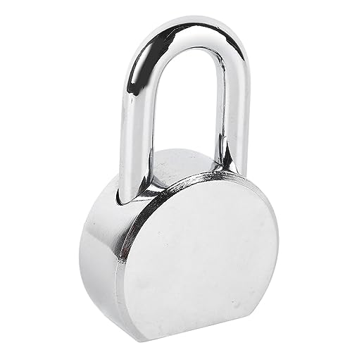Cadeado de Segurança, Cadeado Com Chave Resistente de Alta Dureza, Aço 65mm, Manilha Cromada para Us