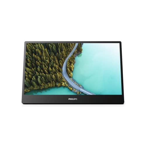 Philips 16B1P3302 - tragbarer FHD USB-C Monitor (1920x1080, USB-C Anschluss, Mehrwinkel Standfuss) schwarz