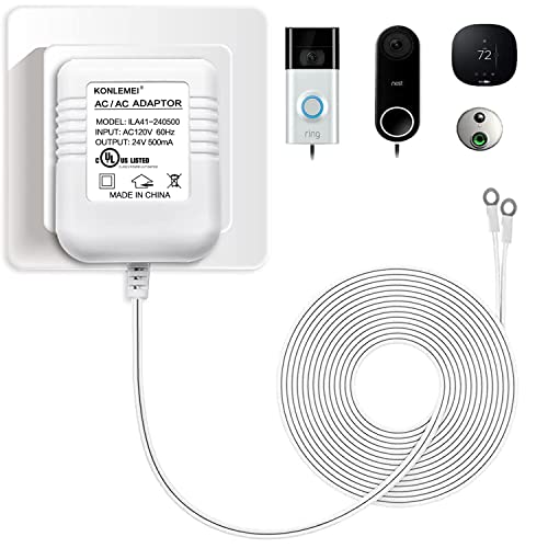 Doorbell Power Adapter 24V Transformer (20ft)