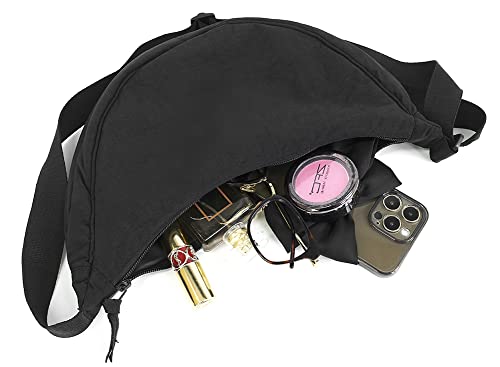Image of Crossbody Bag Hobo Sling Crescent Bags Women Men Trendy Small Shoulder Bag Purse Dumpling Casual Handbag Adjustable Strap