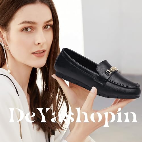 Image of Women's Loafer Shoes Leisure Slip On Work Shoes Comfort Walking Flats