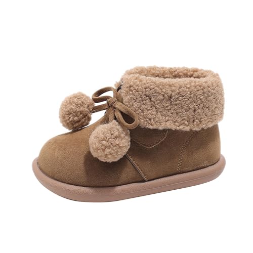 Fashion Big Kids Winter Water Proof Flat Keep Warm Snow Boots Comfortable Shoes Over The Knee Boots Toddler Girls