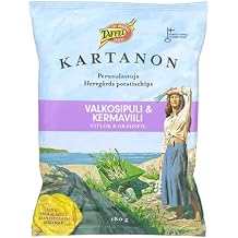Taffel Kartanon garlic & sour cream Snacks 10 Packs of 180g 63oz