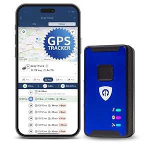 Brickhouse Security Spark Nano 7 GPS Tracker for Vehicles – Covert Car Tracker Device and Fleet GPS Tracker – GPS Tracking Device with App and 4G LTE Coverage in North America – Subscription Required