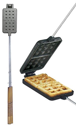 BestNest Heavy Duty Campfire Waffle Makers (Pack of 2)