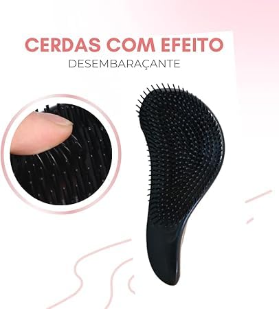 Escova Mágica de Cabelo Sofi Hair - Circulação Sanguínea do Couro Cabeludo e Ação Anti-frizz - Escov