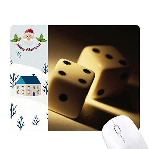 Dés le jeu points photo pour maison et tapis de souris original cadeau de noël