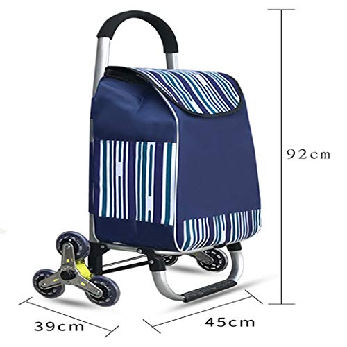 Carretilla plegable para compras con ruedas de aluminio miniatura 5
