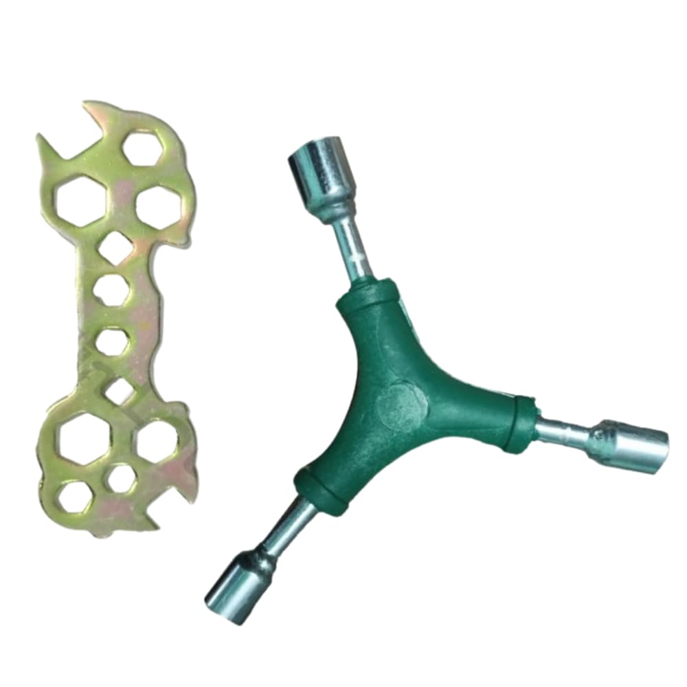 CYBIC Bicycle 3-Way Wrench Tool & Hex Spanner Combo | Multi-Function Cycle Repair Tool Kit | Compact, Durable & Portable-image-28