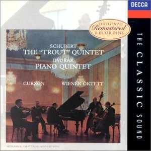 Trout Quintet / Piano Quintet [Audio CD] Schubert; Dvorak; Curzon and Vienna Octet