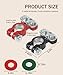 bylikeho 2PCS Battery Terminals,Car Accessories Cable Terminal Clamp Connectors,Anti Corrosion Car Battery Terminal Connectors Plated Top Terminal and Post Washer Set,Compatible With Cars,Trucks,Vans
