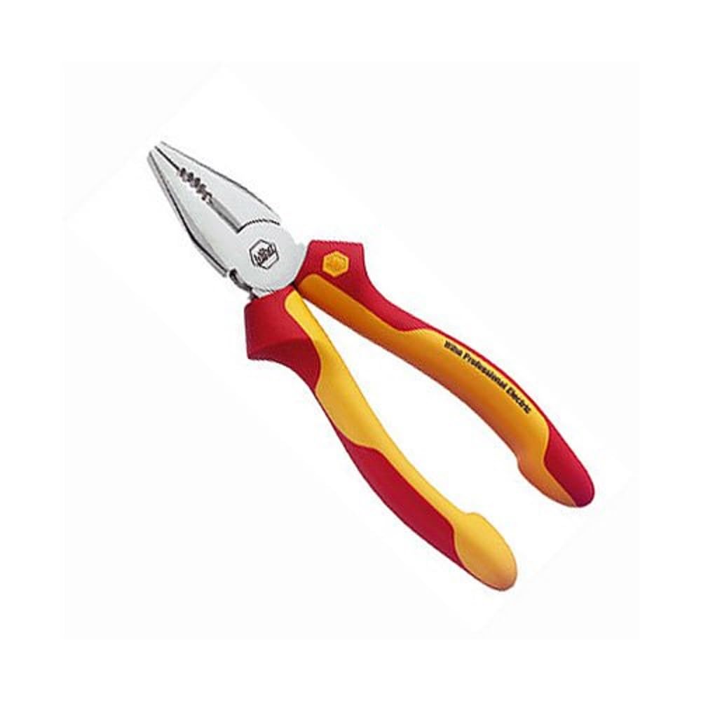 Wiha Pince universelle z01018009 Industrial electric avec dynamicjoint (unique Joint Construction pour une meilleure transmission de force) et maintien Opti Grip (optimale grâce 3 point de coussin pour), une pièce