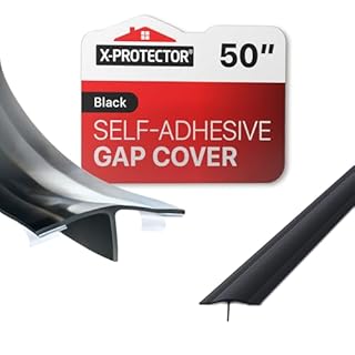 Silicone Stove Gap Cover X-Protector – 127 cm Guard Between Stove and Counter – Self-Adhesive Premium Counter Gap Filler – Heat Resistant Oven Counter Gap Protector – Silicone Stove Top Spill Guard