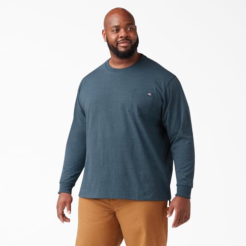 Image of Dickies Men's Big and Tall Long Sleeve Heavyweight Crew Neck