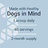 Life Extension Dog Mix, Dog Vitamins and Supplements, probiotics, L-carnitine, B12, folic Acid, Vitamin C, Vitamin E, Rosemary, Nutrient Absorption, Gluten-Free, Non-GMO, 60 Servings