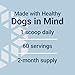 Life Extension Dog Mix, Dog Vitamins and Supplements, probiotics, L-carnitine, B12, folic Acid, Vitamin C, Vitamin E, Rosemary, Nutrient Absorption, Gluten-Free, Non-GMO, 60 Servings