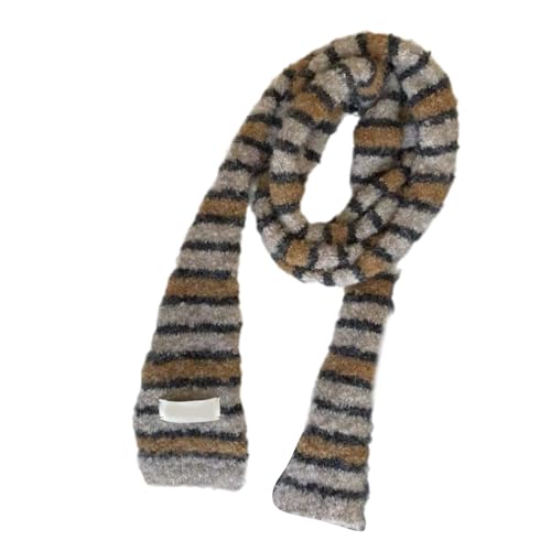 Knit Scarf for Women Long Skinny Belt Necktie Neck Scarf Girls Photo Props Long Neckerchief Skinny Scarf Necktie