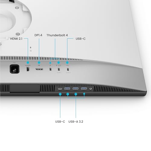 BenQ PD3226G 32” 4K UHD (3840x2160) 144Hz Monitor for Designers, IPS, 95% P3, 100% sRGB, 90W Thunderbolt 4, Software Calibration, KVM, Daisy Chain, Reflection-Free Nano Matte Panel, Height Adjustable
