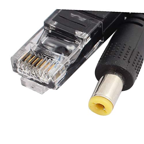 New Lon0167 1Pair DC12V Adaptador POE Impermeable Kit Inyector + Splitter con Cable miniatura 2