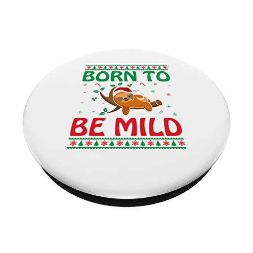 Born To Be Mild PopSockets Swappable PopGrip, Black - Image 2