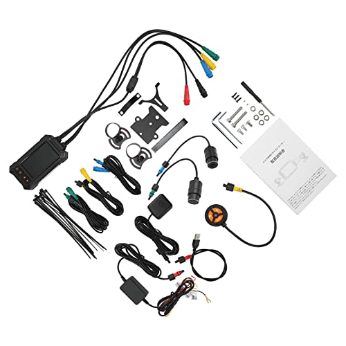 Regictor de Conducción de Lente de Motocicleta, 50 ° Gran Angular, IP67, WiFi y Módulo