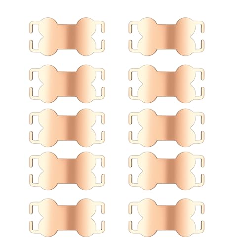 WEISUYUUS 10pieceS Dog Collar Pendant Name Plate for Pet Walking Pet Collar Charm Customized Name Plate for Dogs Cats Pet Supp