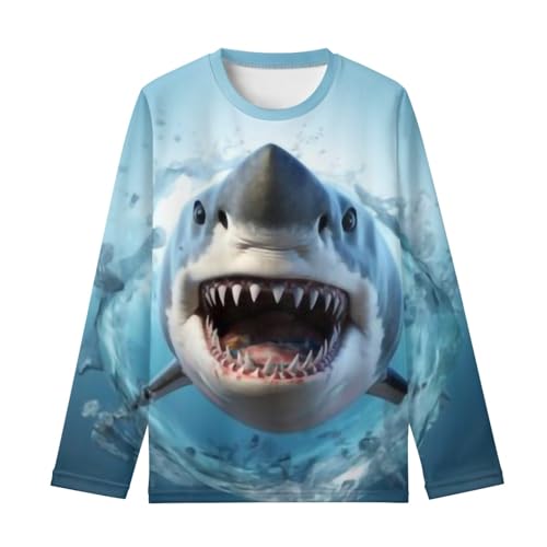 Long Sleeve T Shirt for Boys Girls Crewneck Sweatshirt