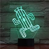 【Control táctil y remoto】 Esta luz nocturna LED 3D se puede cambiar a 16 colores y hacer que su habitación se vea muy especial y con personalidad. Puede tener luz constante en un solo color o parpadeo tocando el botón táctil y remoto.