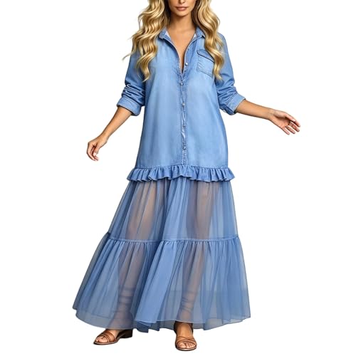 Robe de plage bohème oversize K617 pour femme chic