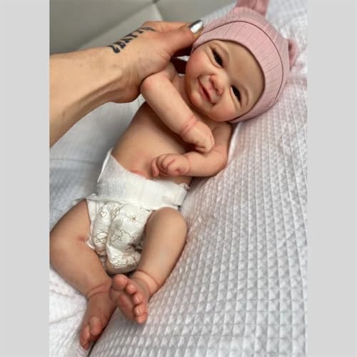 Muñeca Vivienne de 45 cm en silicona platino miniatura 5