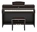 Yamaha YDP184 Console Digital Piano with Weighted 88-Key Graded Hammer 3 Action, CFX Concert Grand Piano Sound, Includes Bench (Dark Rosewood)